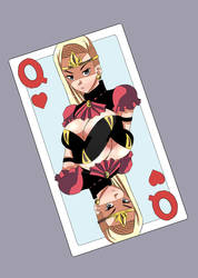 Painting #1 Rainha de Copas [Queen of Hearts]