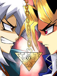 Yami Yugi VS Yami Bakura