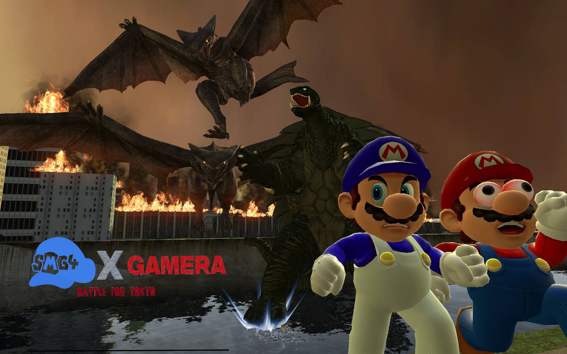 S4gamar SMG4 X Gamera poster 3 by OctosquidVA on DeviantArt