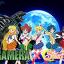 Gamera X Sailor Moon poster
