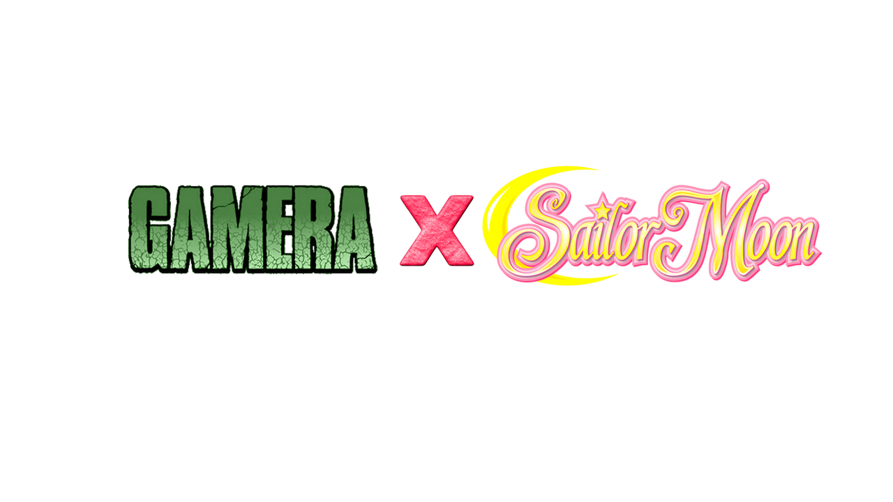Gamera X Sailor Moon logo