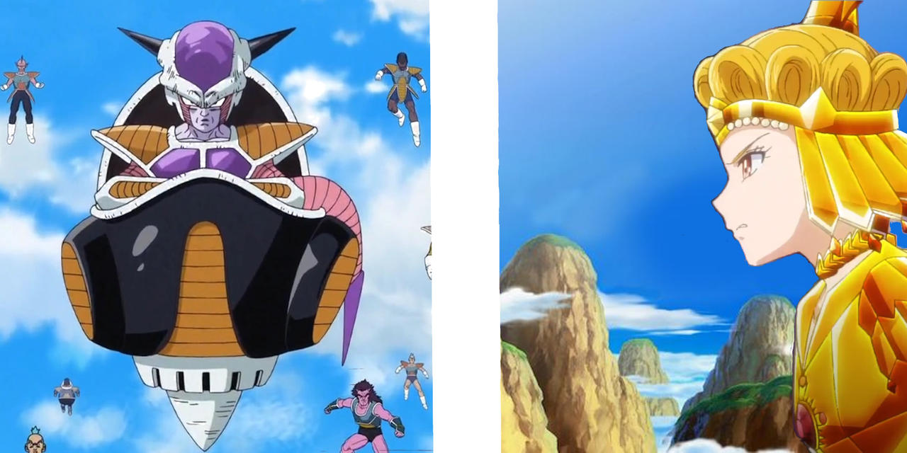 Sailor Galaxia vs. Frieza