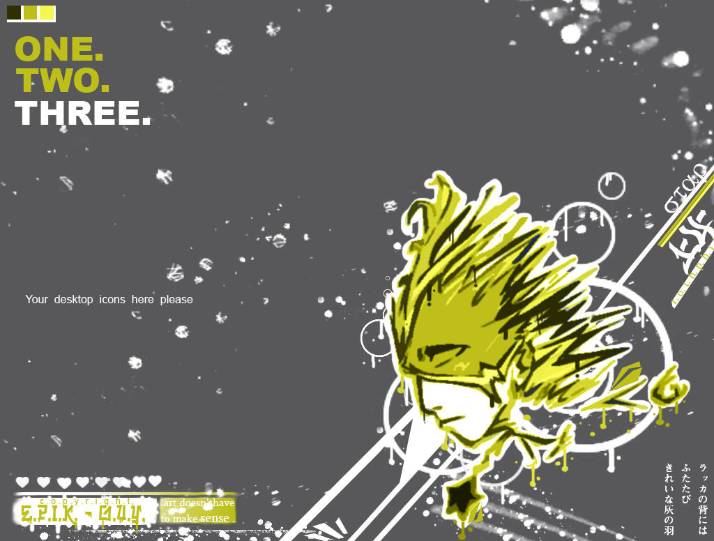 ONE. TWO. THREE. by EPiK-guy on DeviantArt