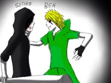 ben and sethro hanging out = o=