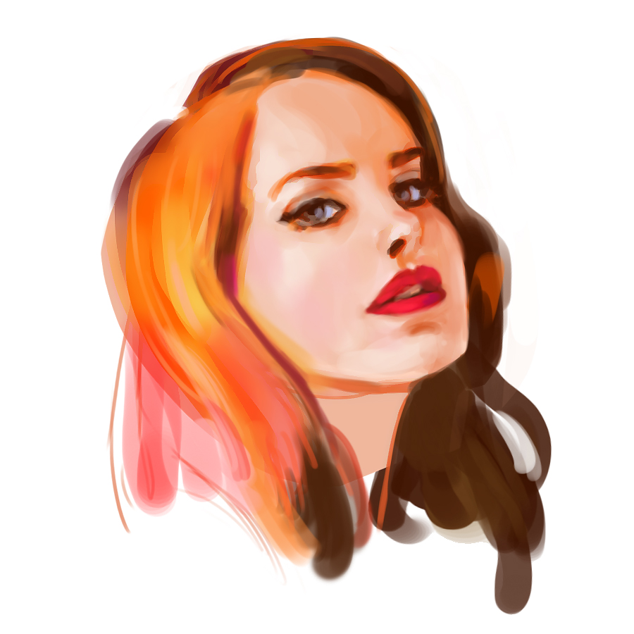 Lana del Rey portrait