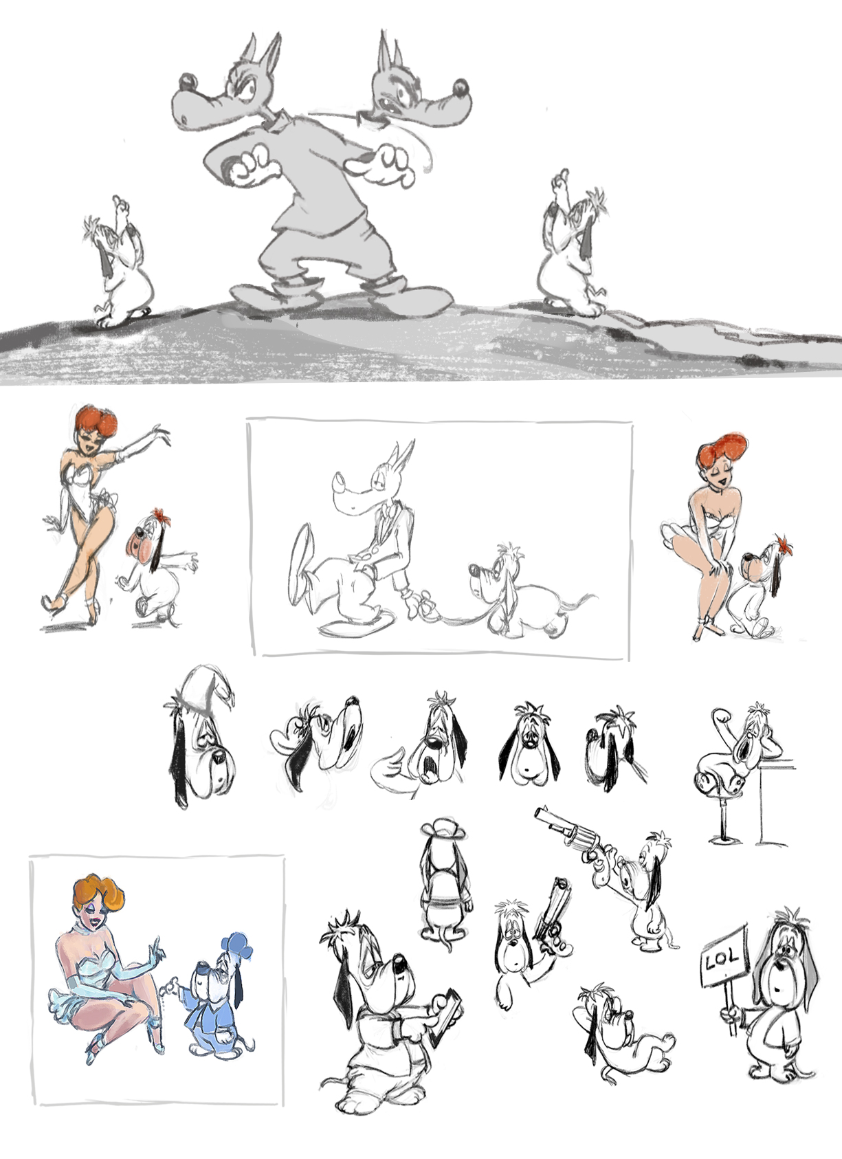 Droopy Deviantart Droopy doodles by madwurmz on DeviantArt