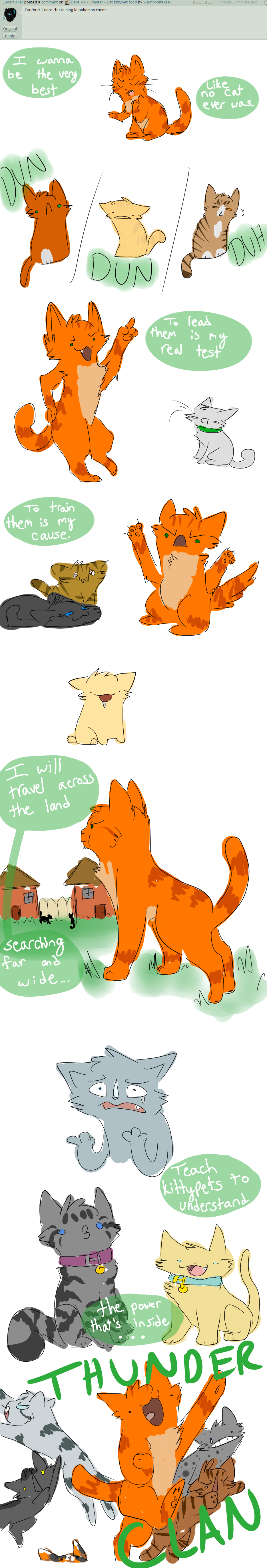 Dare #2 - Firestar - ThunderClan Theme