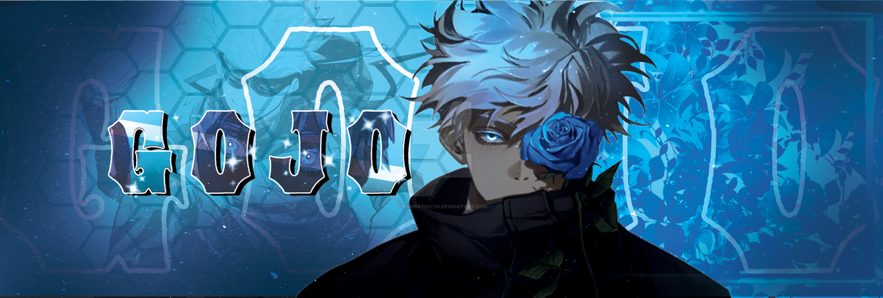 gojo satoro anime header by Namratha124 on DeviantArt