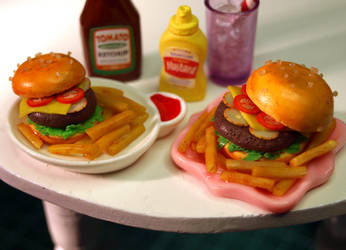 Hamburger 'n' Fries