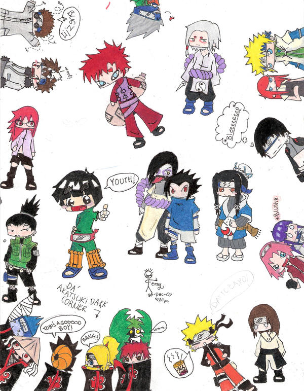 Naruto Chibi Blend by shokupan on DeviantArt