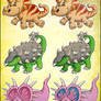 Dinosaurs concept arts 2