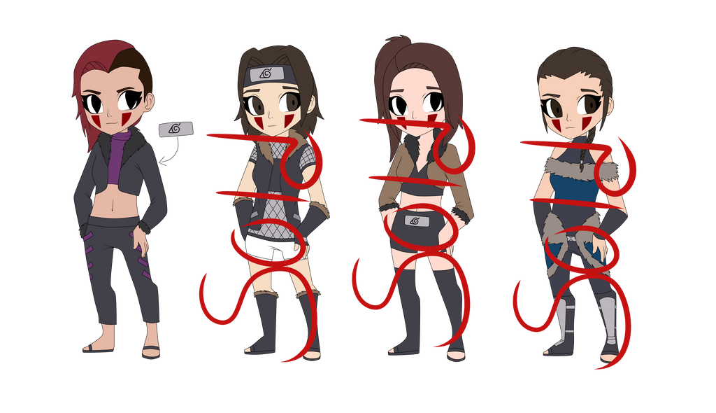Adoptable Ninjas: Female Inuzuka -OPEN- by NatashaPatch67 on DeviantArt