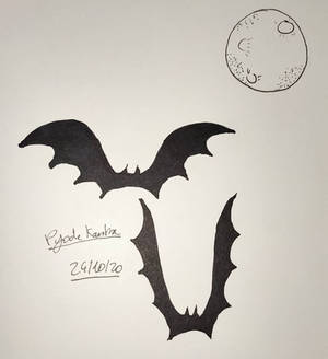 Bats and Moon
