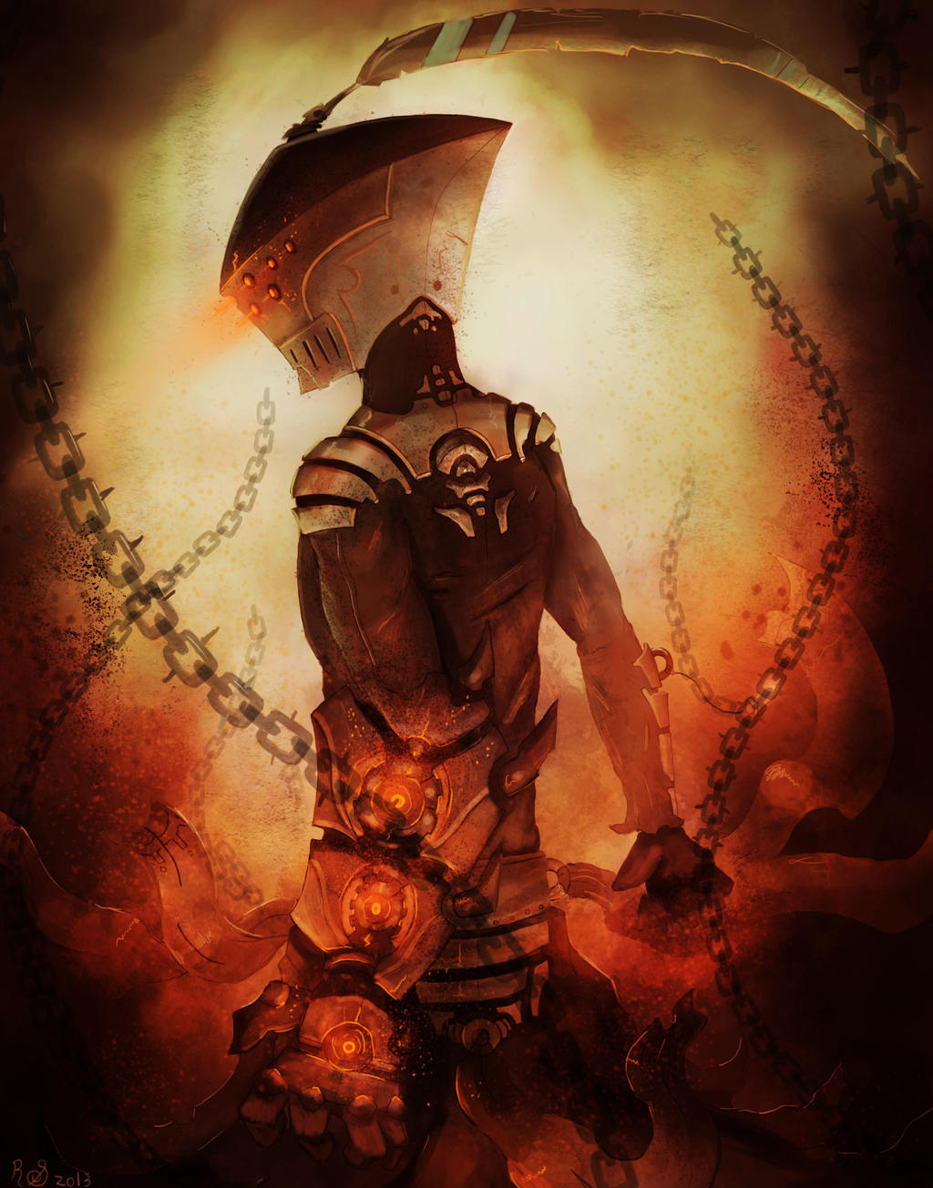 Hellfire Mage by ShinoShoe26