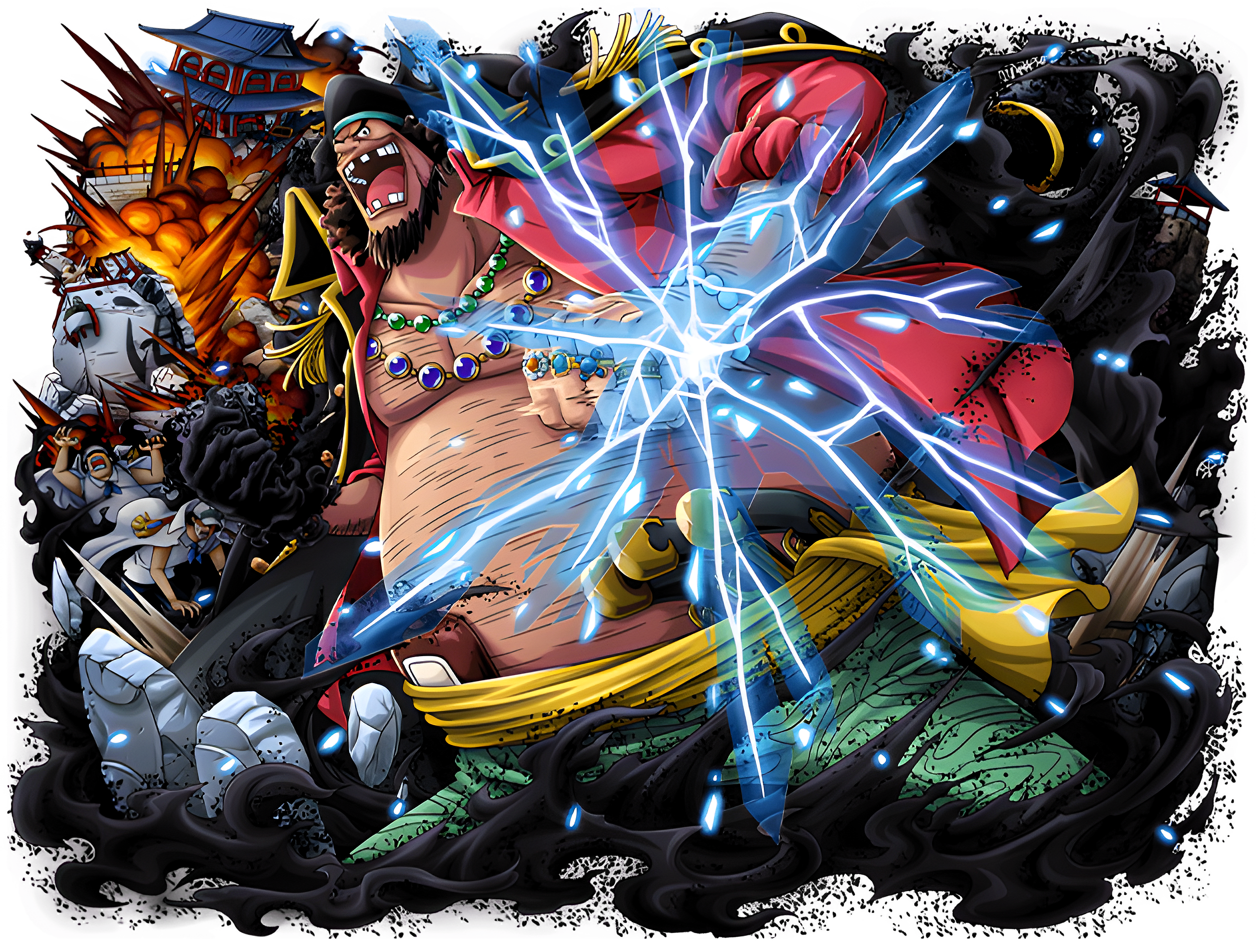 Marshall D. Teach AKA BlackBeard by bodskih on DeviantArt