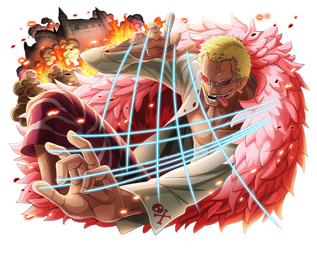 Print illustration Donquixote Doflamingo One piece -  Portugal