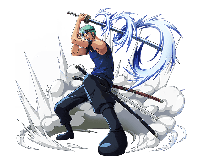 Roronoa Zoro renders by KAZUMITOYAMA on DeviantArt