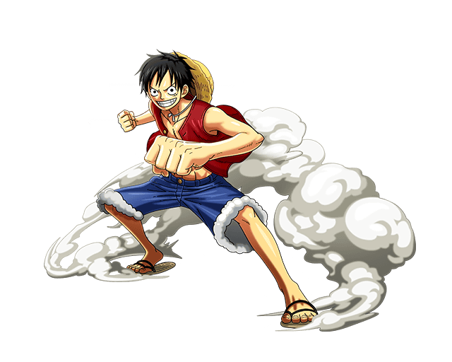 PNG- Luffy by GazelBlack on DeviantArt