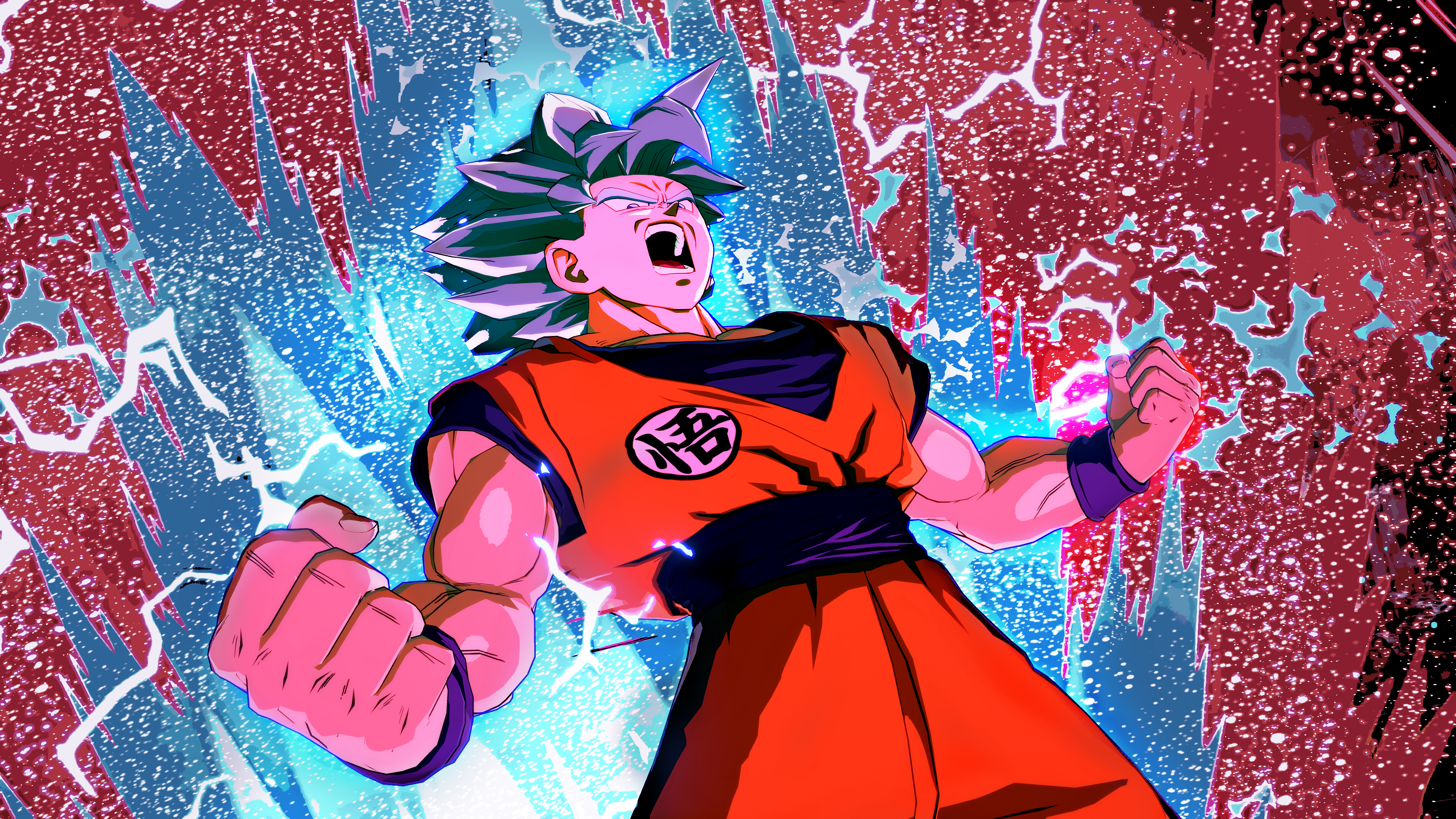 Kazamejin - Goku SSJ Blue Kaioken