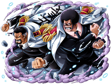 ArtStation - Monkey D. Garp and Gol D. Roger vs Rocks D. Xebec