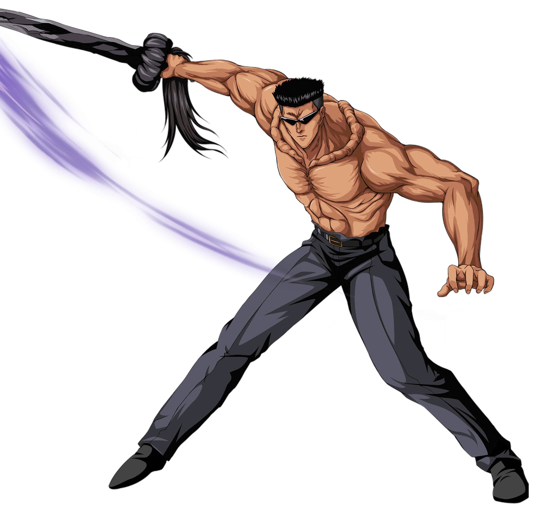 Toguro (Younger) Leader of Team Toguro by bodskih on DeviantArt