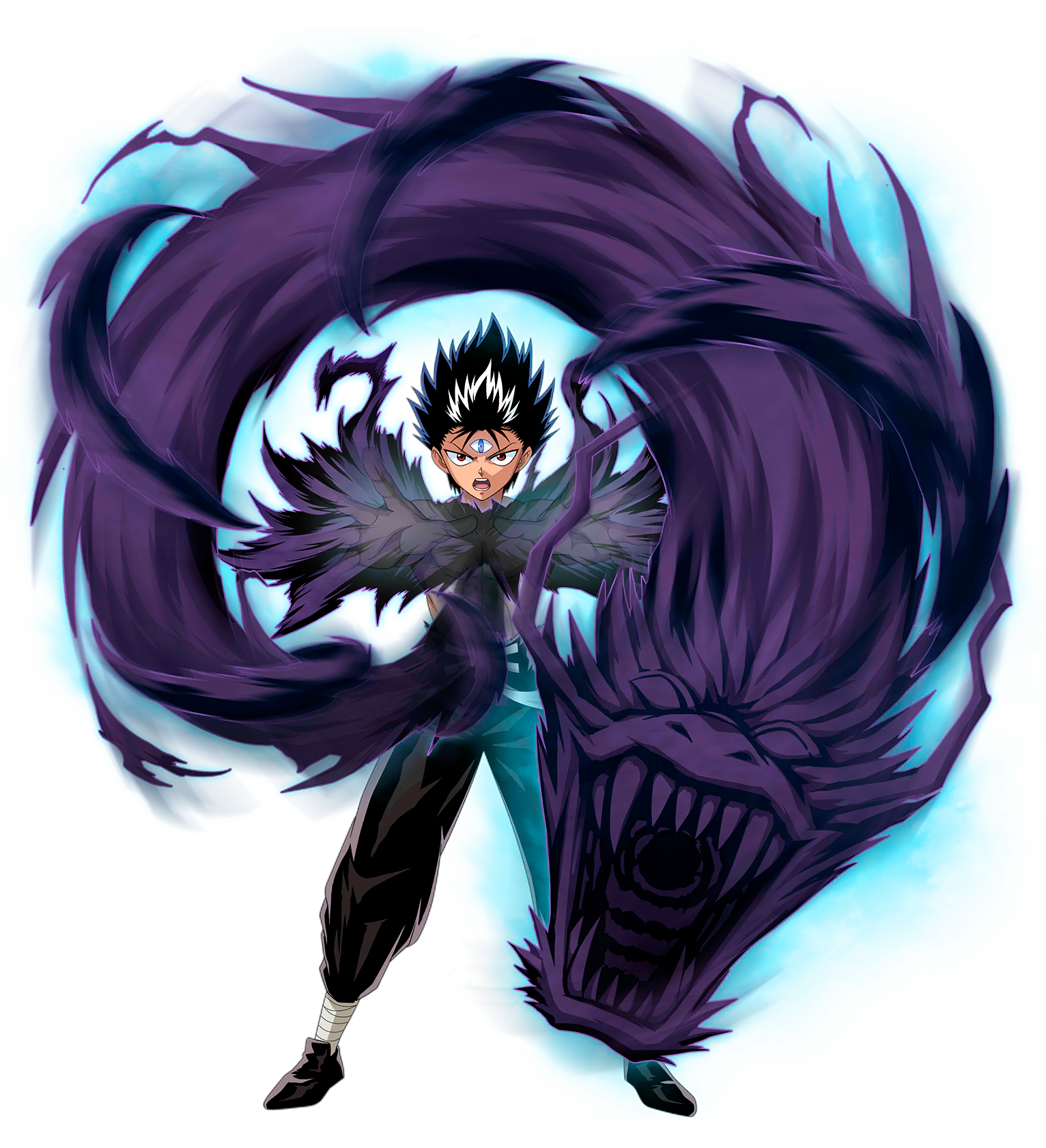 Hiei Master of the Evil Eye by bodskih on DeviantArt Hiei Master of the Evil Eye by bodskih on DeviantArt
