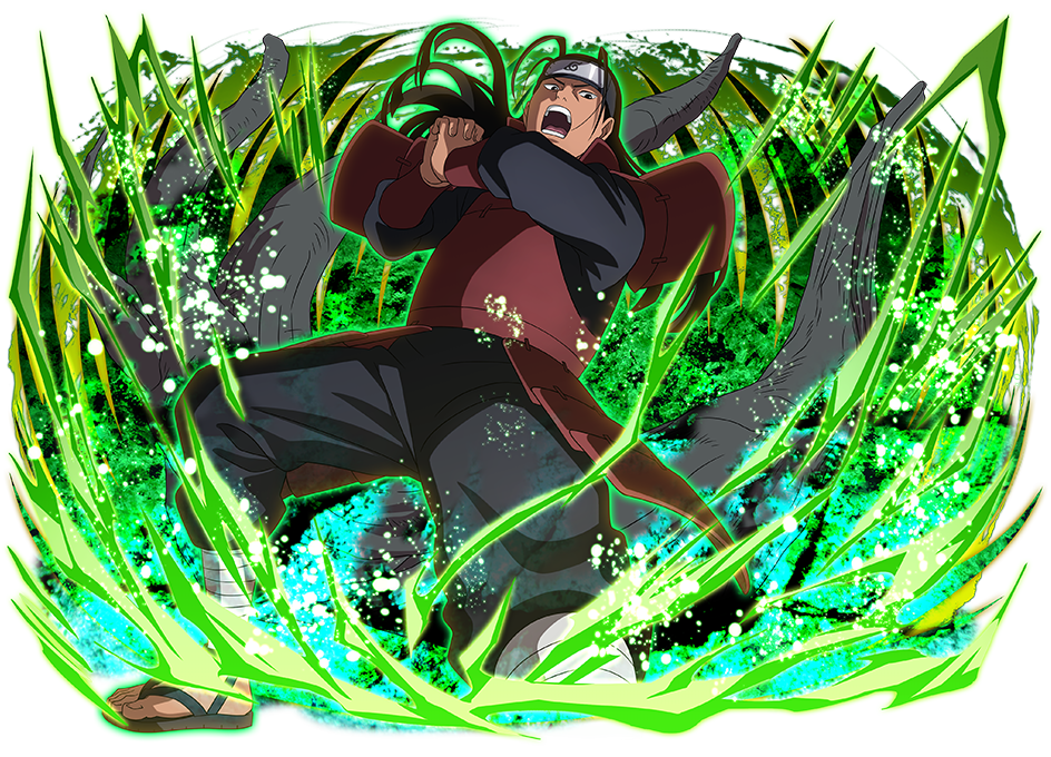 Quadro Decorativo Hashirama Primeiro Hokage 23x33cm