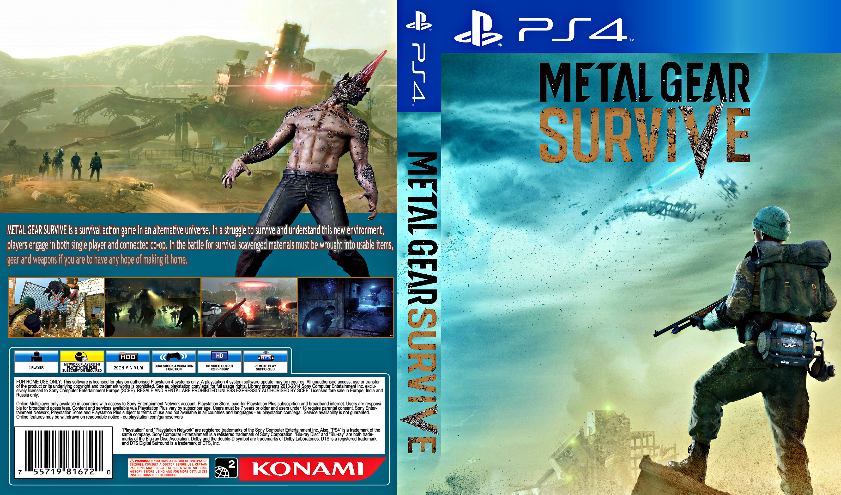 Gear PS4 Cover Art by bodskih on DeviantArt