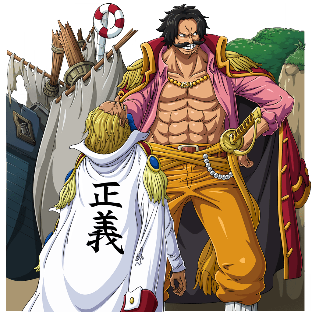 Gold D. Roger one piece pirate king