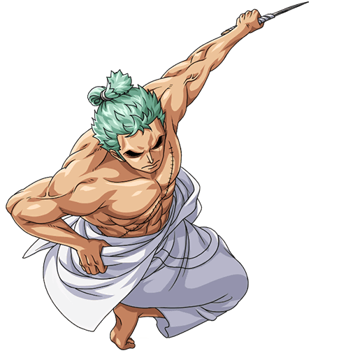 DeviantArt Roronoa Zoro One Piece - Action Figure Transparent PNG