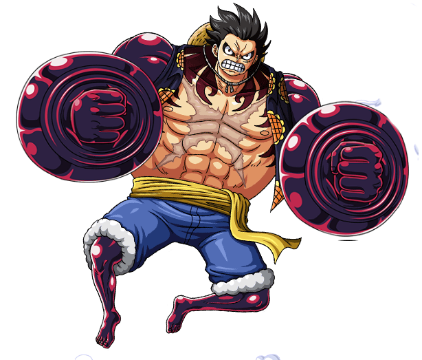 Monkey D Luffy Gear 4 Bound Man By Bodskih On Deviantart