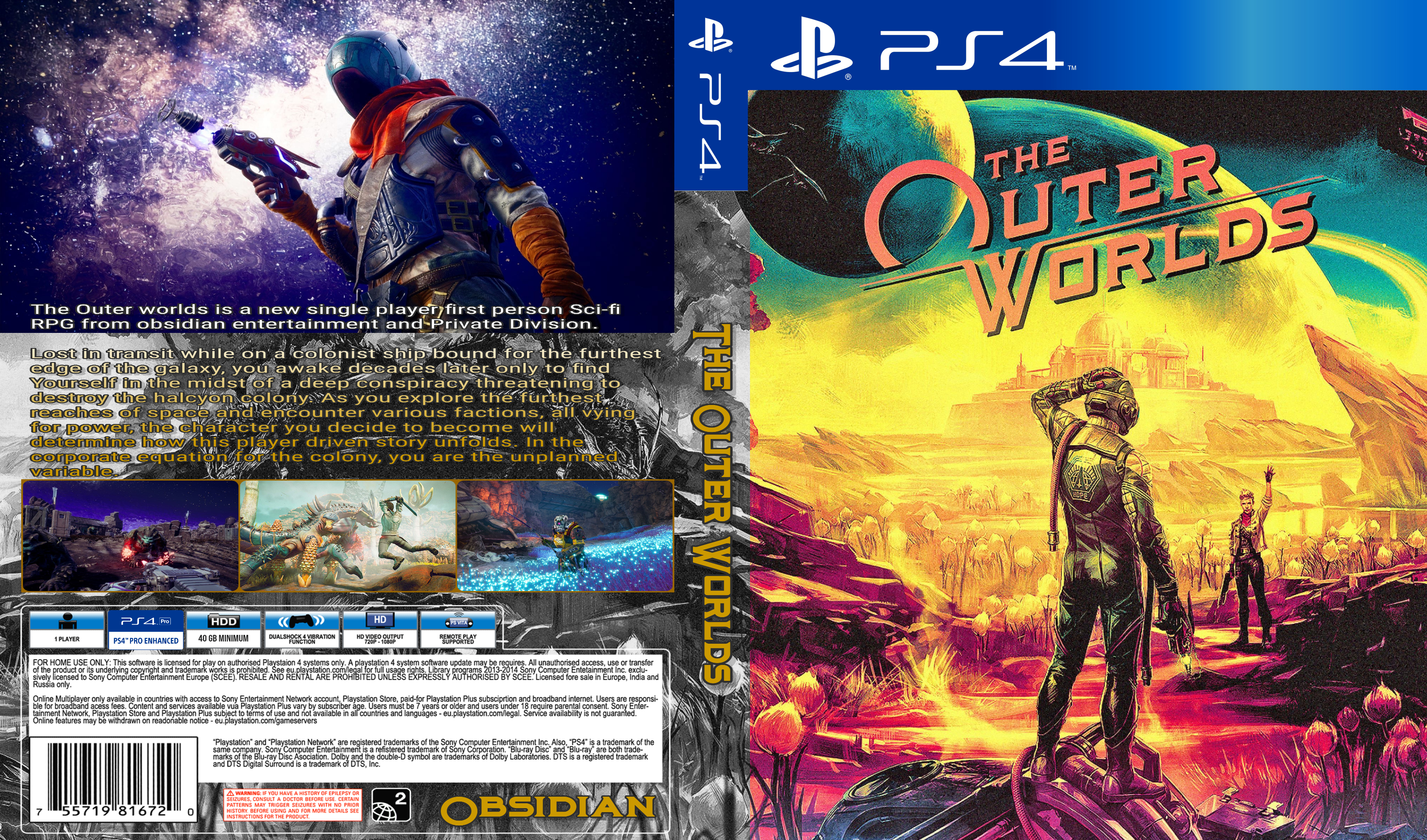  Take 2 Interactive The Outer Worlds (PS4) (PS4