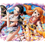 Nico Robin and Nami