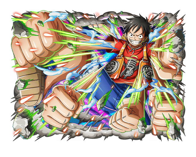 Monkey D. Luffy (Gear 2nd OP) - Render by D4rkawaii on DeviantArt