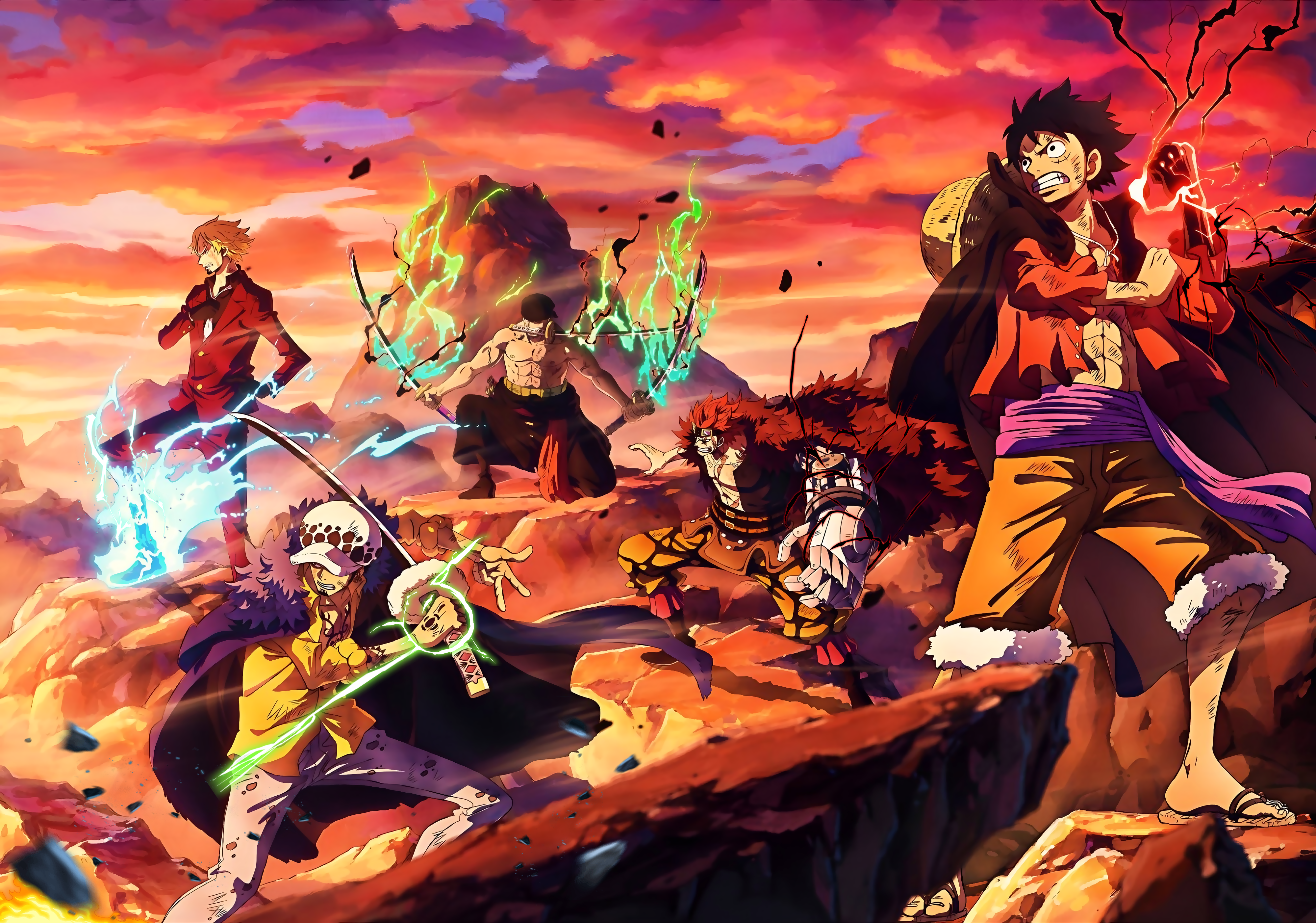 One Piece Wano Kuni Wallpaper by bodskih on DeviantArt