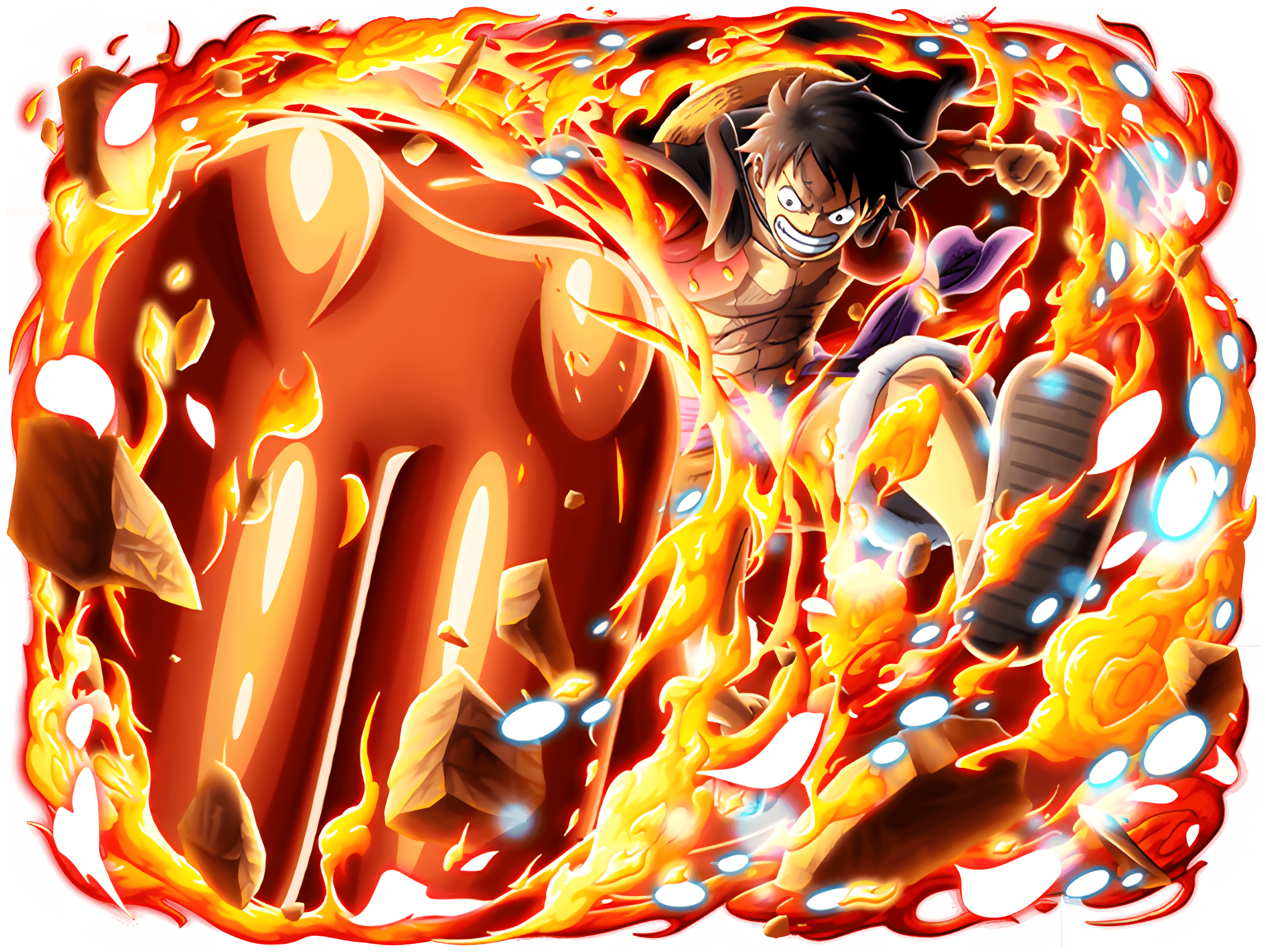 Monkey D. Luffy - Chapter 650 by SergiART on DeviantArt