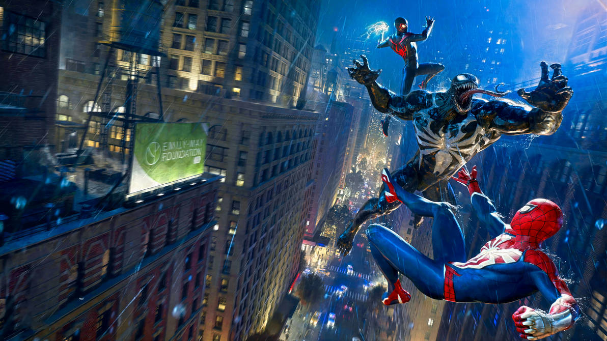 Spiderman 2 PS5 Wallpaper by bodskih on DeviantArt