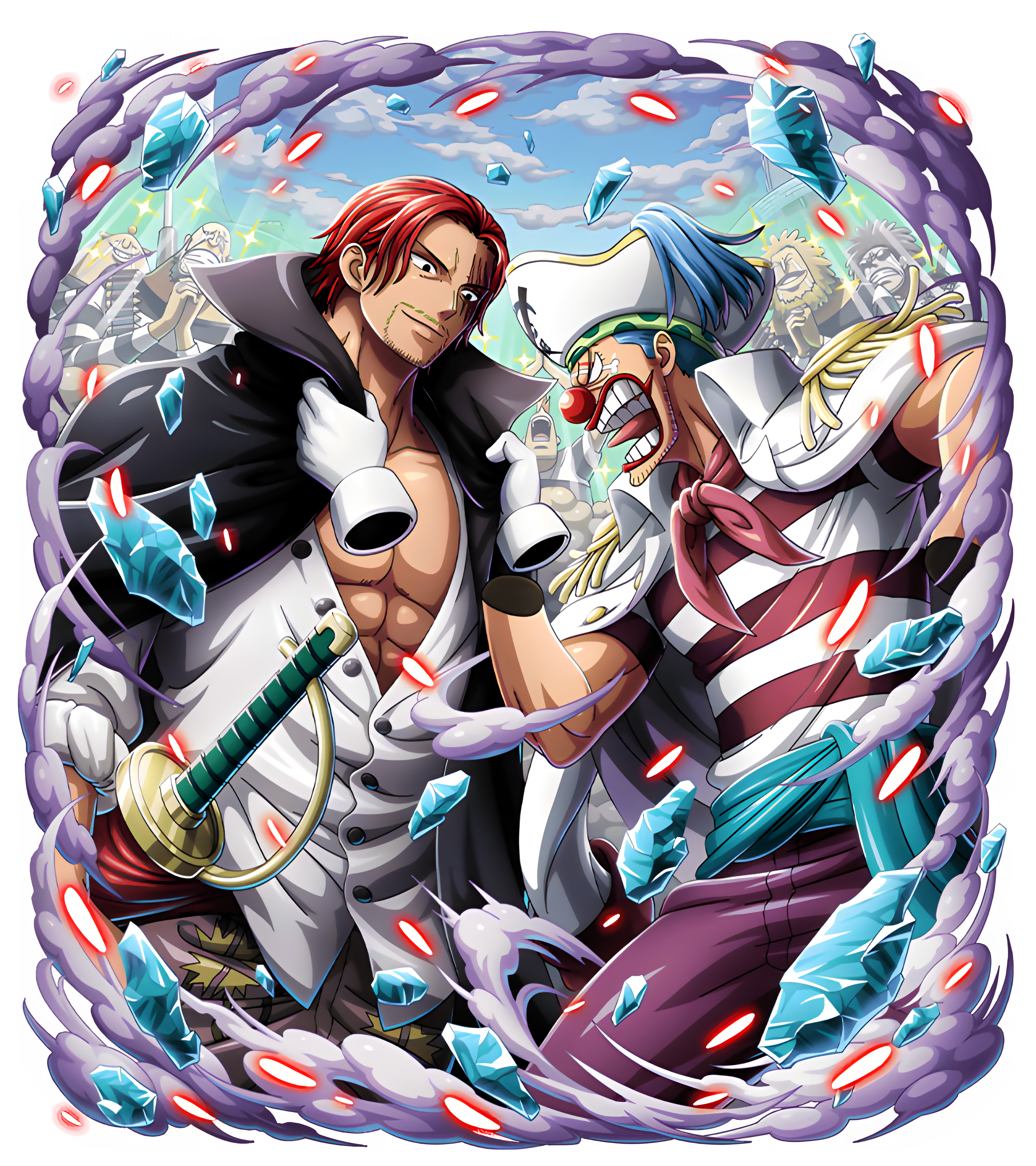 Crew Shanks - One Piece by caiquenadal on DeviantArt