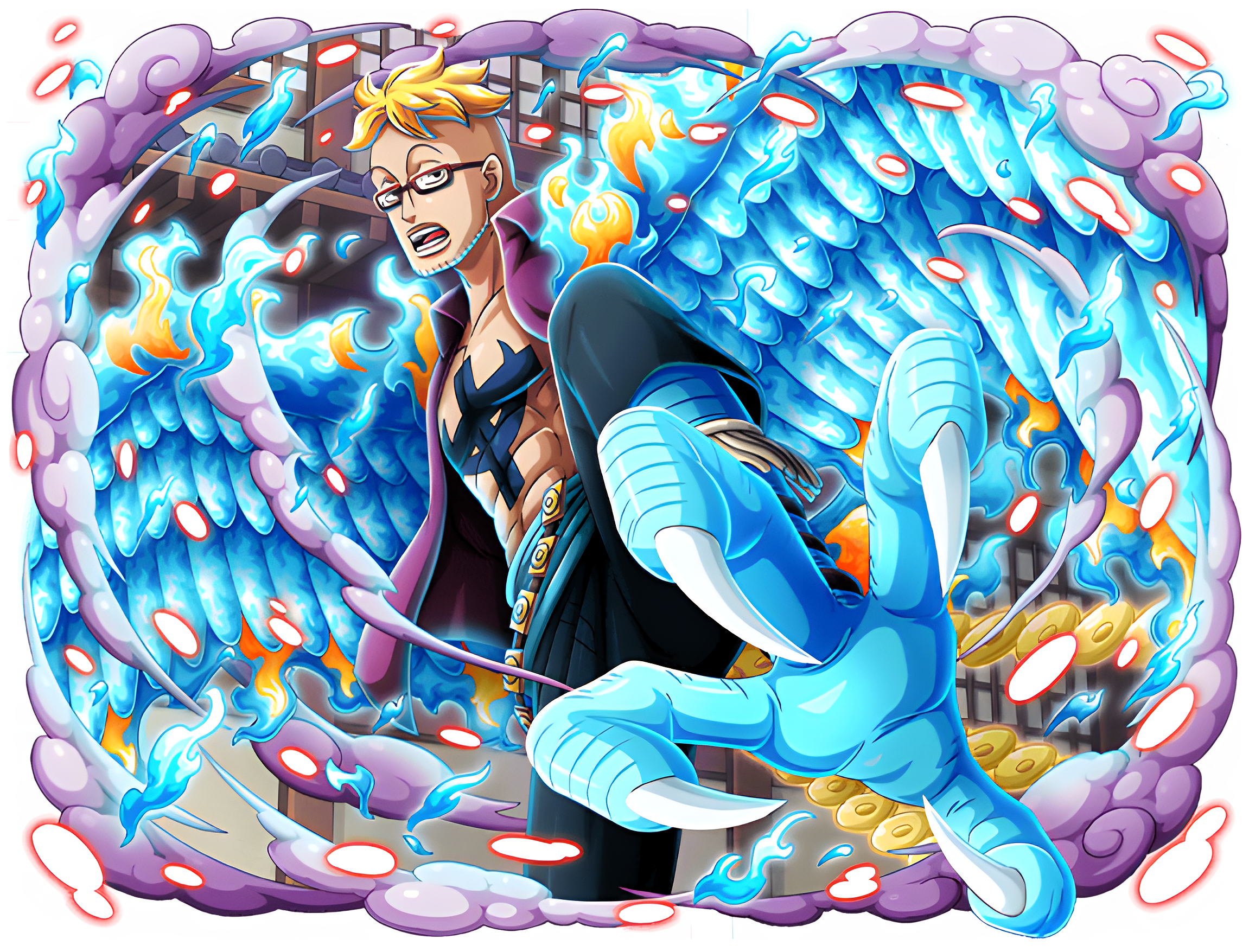 Marco 1st Division Commander of WhiteBeard Pirate by Bodskih on DeviantArt