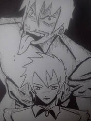 Franken and Stein(personal manga characters)