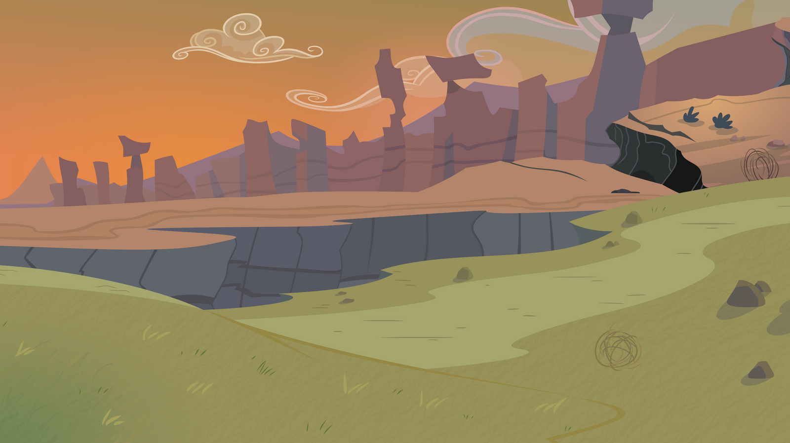 Edge of Equestria by Reginault