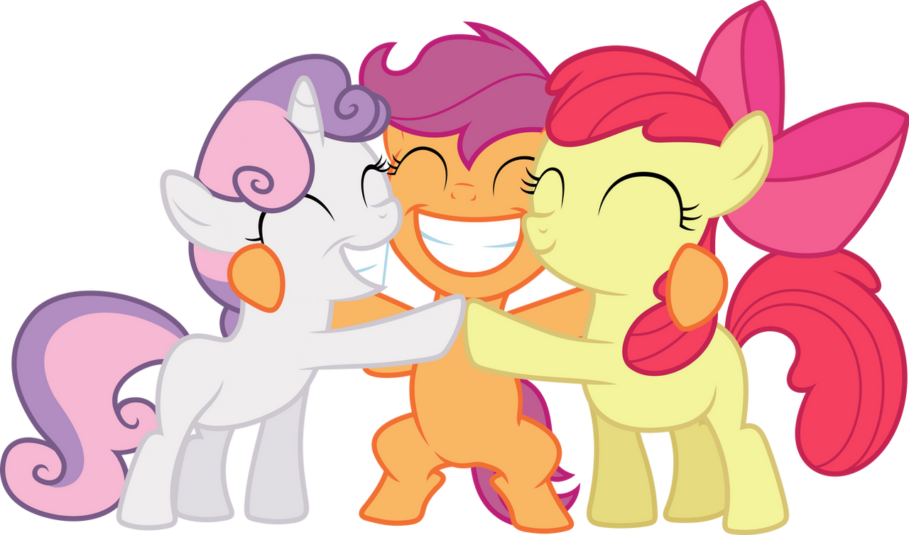 Cutie Mark Crusaders' Moment by Reginault