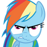 Rainbow Dash is Peeved