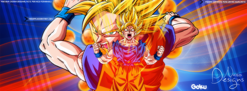 Portada De Goku :'3 by Naxo99 on DeviantArt Portada De Goku :'3 by Naxo99 on DeviantArt
