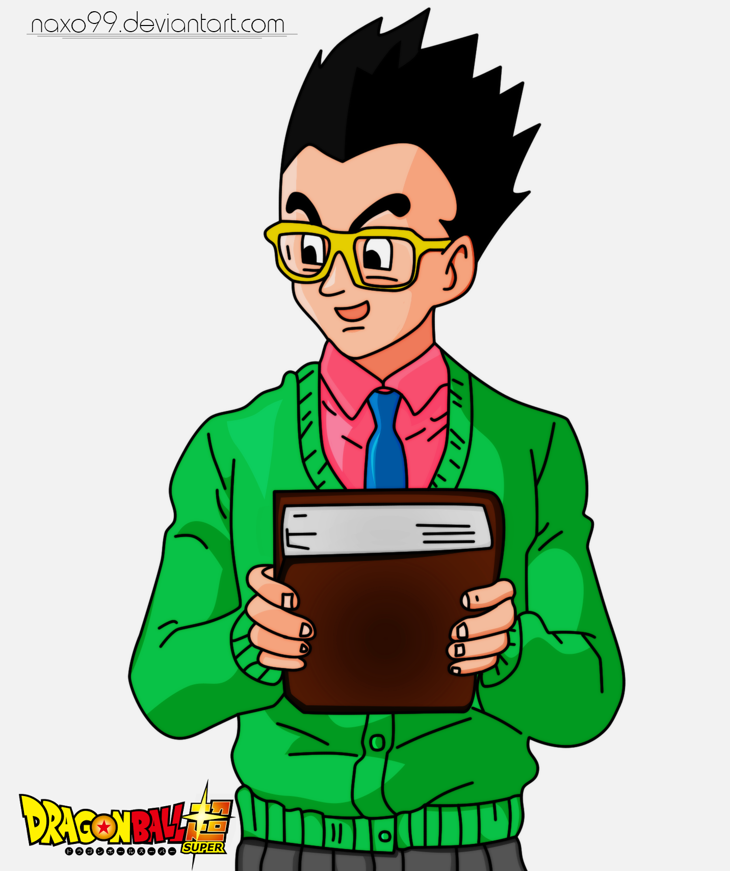 Gohan Writing Gohan Dragon Ball Super by Naxo99 on DeviantArt