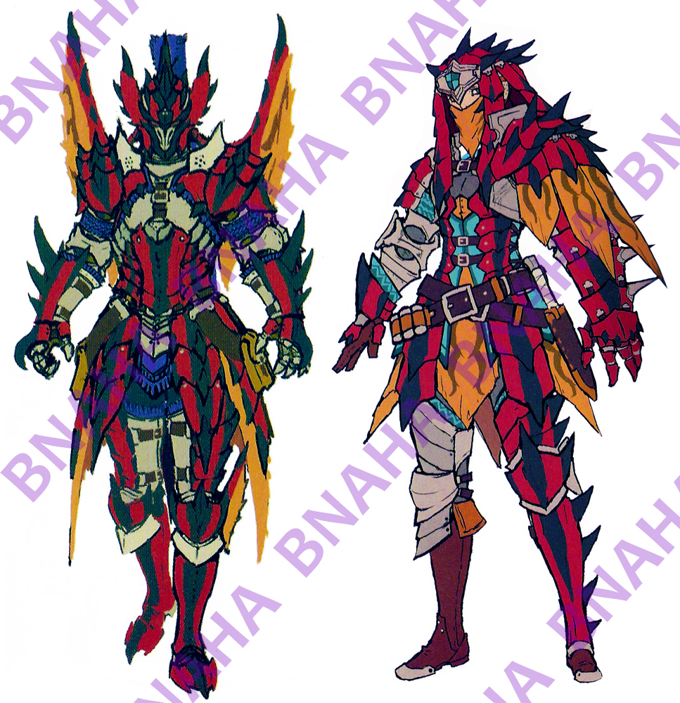 Rathalos G Armor by Bnaha on DeviantArt