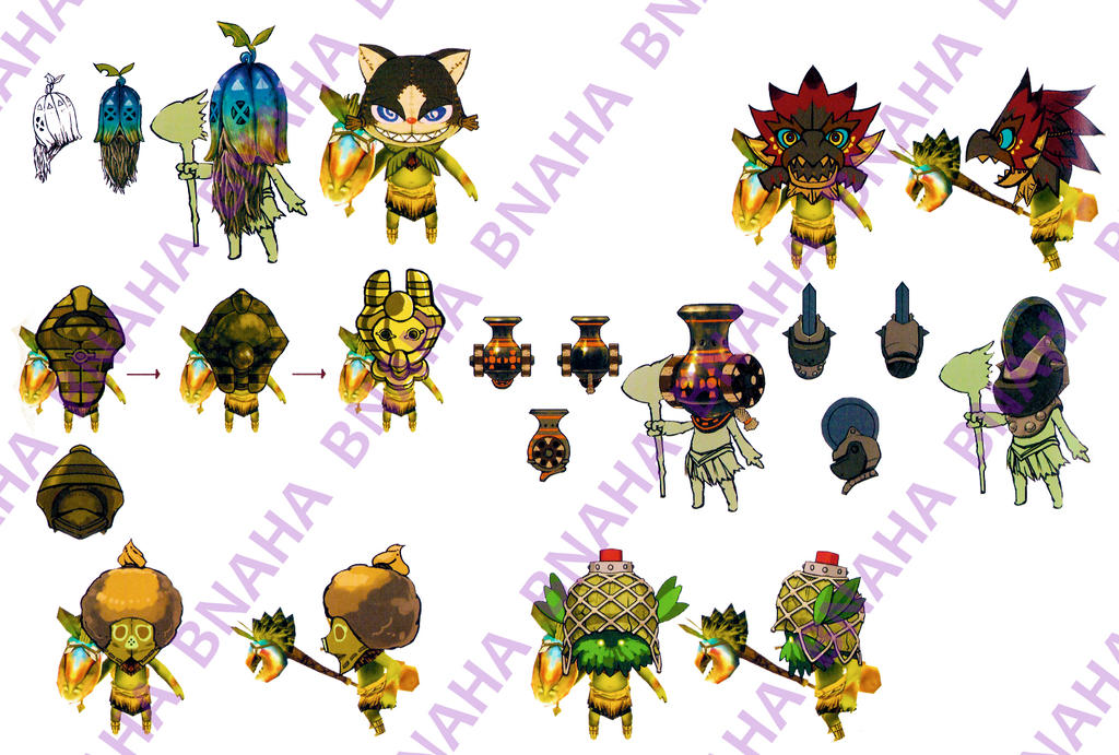 Kit Kayamba Kayamba's Masks by Bnaha on DeviantArt