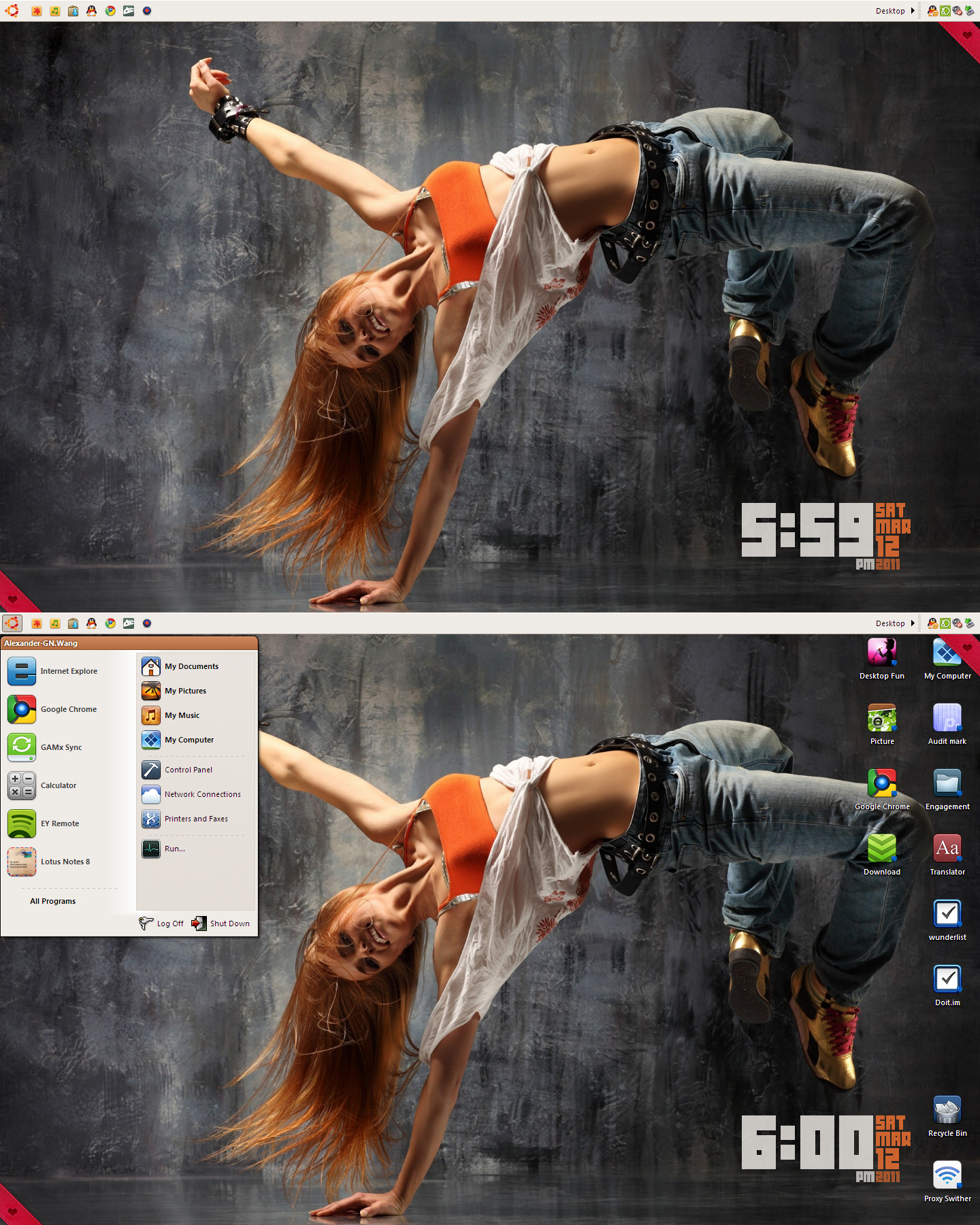 Desktop of March, 2011