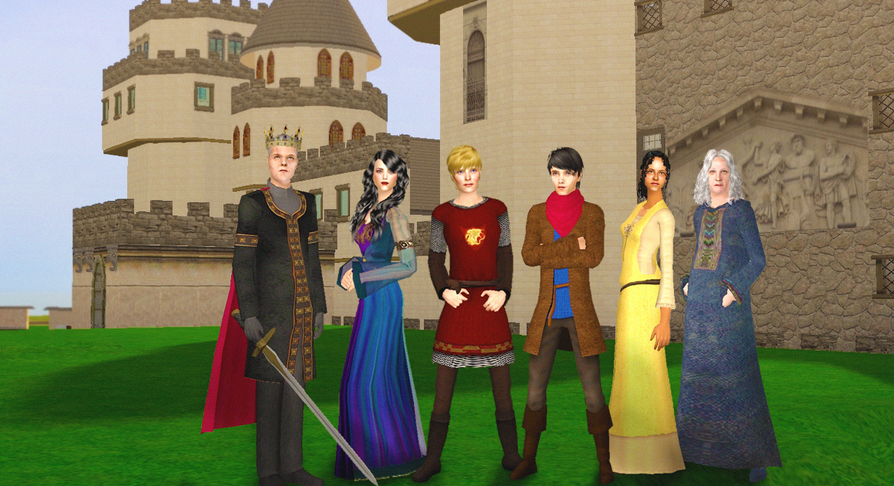 Sims 2 Merlin, Series 1: Residents of Camelot