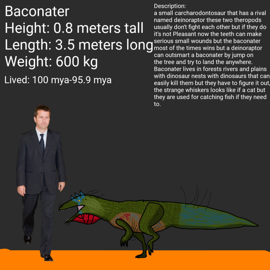 Baconater by Macrosaurus1 on DeviantArt